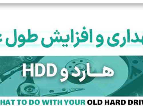 نگهداری و افزایش طول عمر هارد HDD