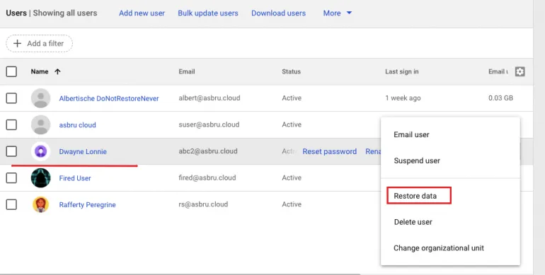 نحوه بازیابی اطلاعات از گوگل درایو 10 restore google drive by deleted account1