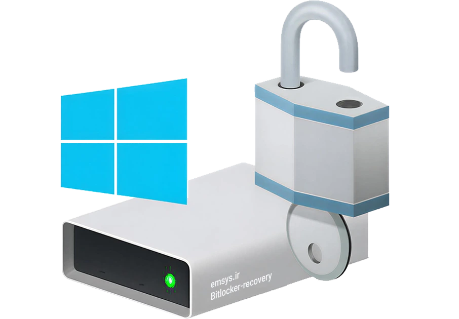 امداد سیستم ریکاوری اطلاعات درایو قفلشده با BitLocker